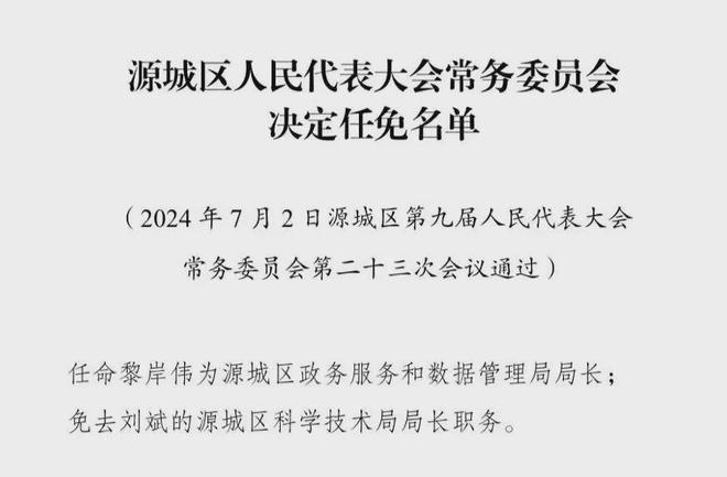 莱山区科技局人事任命最新动态