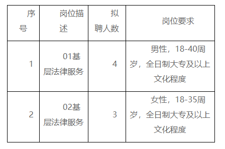 伊川县司法局最新招聘公告详解